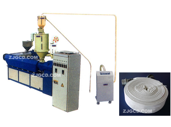 TPU fire hose pipe extrusion line