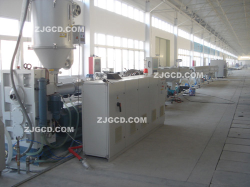 HDPE pipe production line _HDPE water supply, gas ...