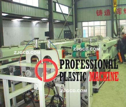 U-PVC wire threading pipe extrusion line