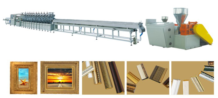 PS foam frame production line